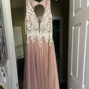 Floor length dress